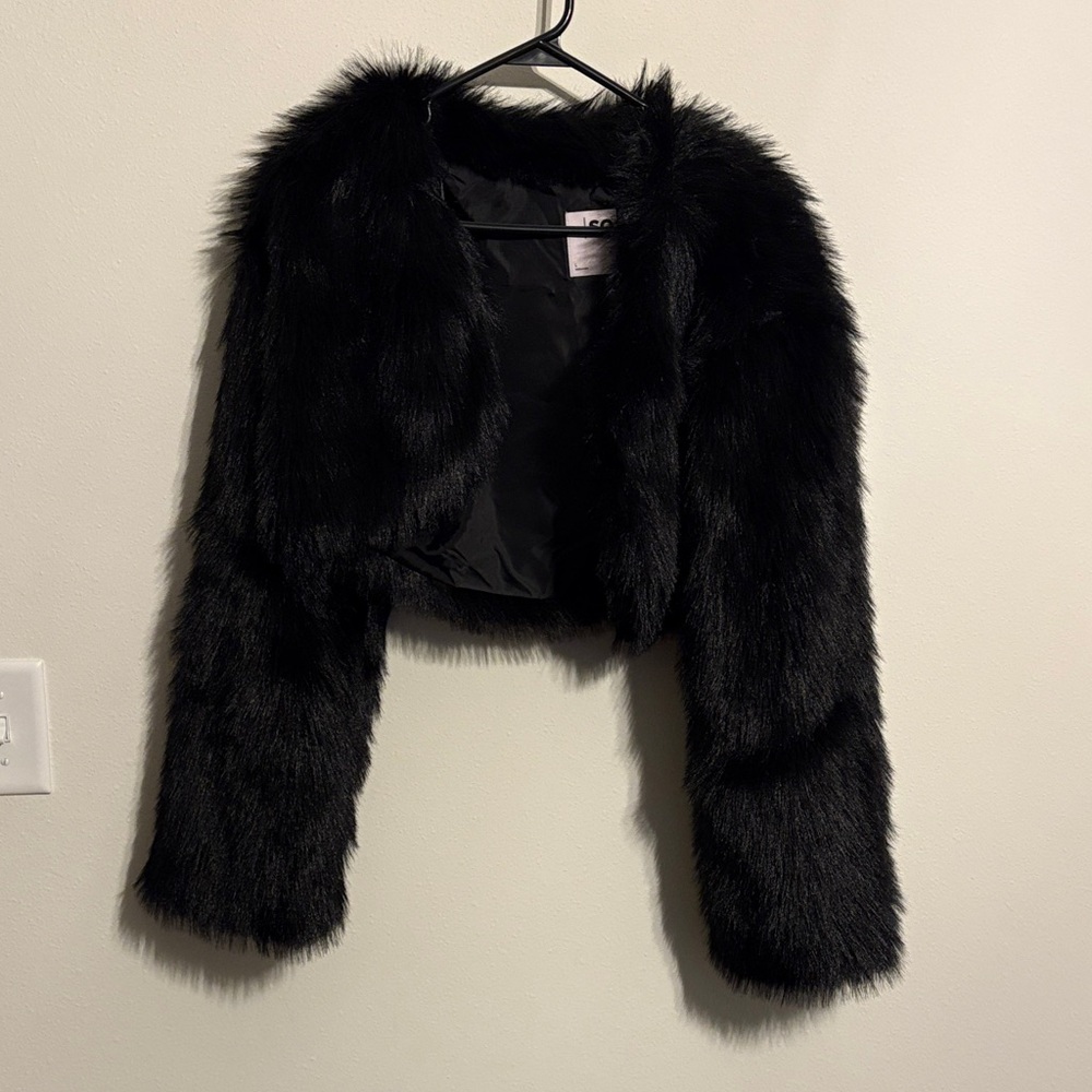 SO Black Teddy Jacket
